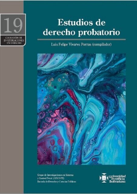 Estudios de derecho probatorio main product photo