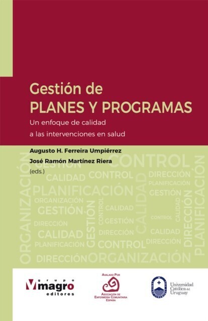 GESTIÓN DE PLANES Y PROGRAMAS. main product photo