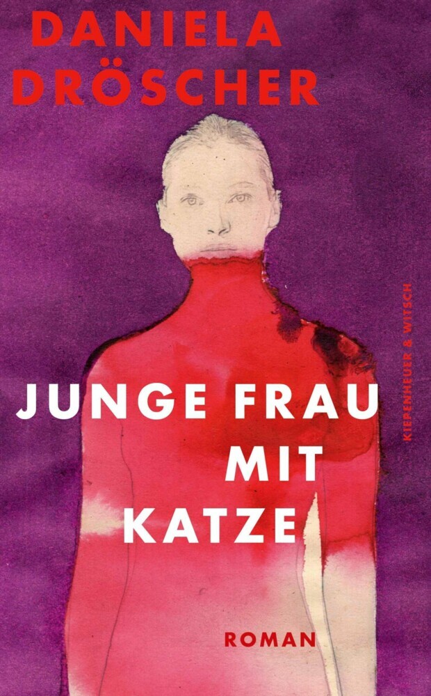 Junge Frau mit Katze main product photo