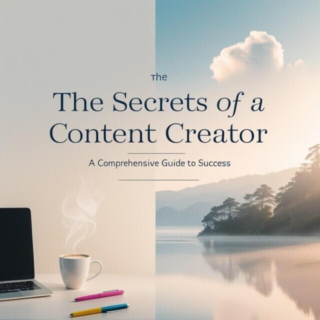 Secrets of a Content Creator: A Comprehensive Guide to Success main product photo