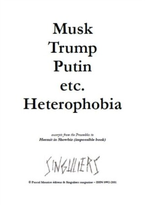 Musk, Trump, Putin, etc. Heterophobia