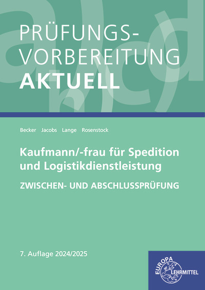 Prüfungsvorbereitung aktuell - Kaufmann/-frau für Spedition und Logistikdienstleistung main product photo