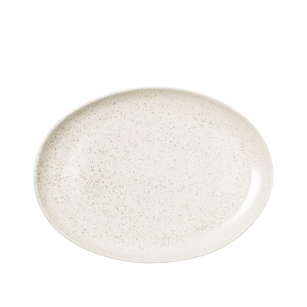 Broste copenhagen Nordic Vanilla Plate oval