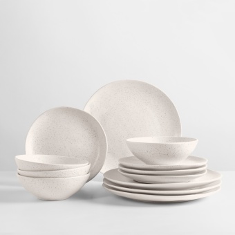 Broste copenhagen Nordic Vanilla Dinner Set for Four