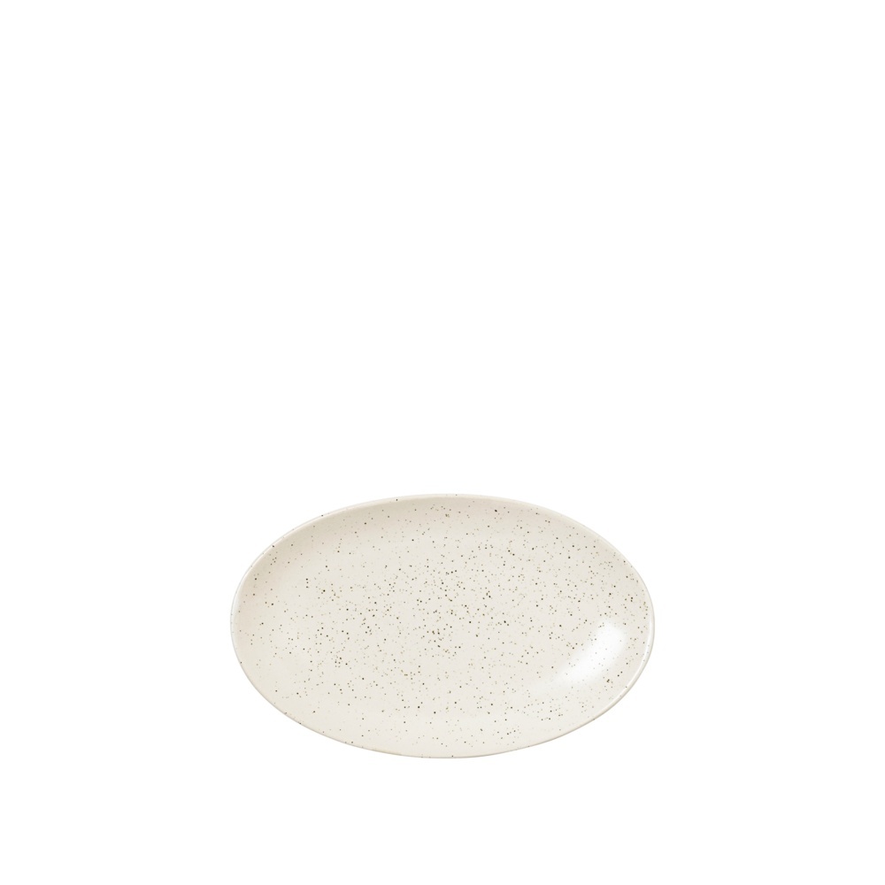Broste copenhagen Nordic Vanilla Plate oval main product photo