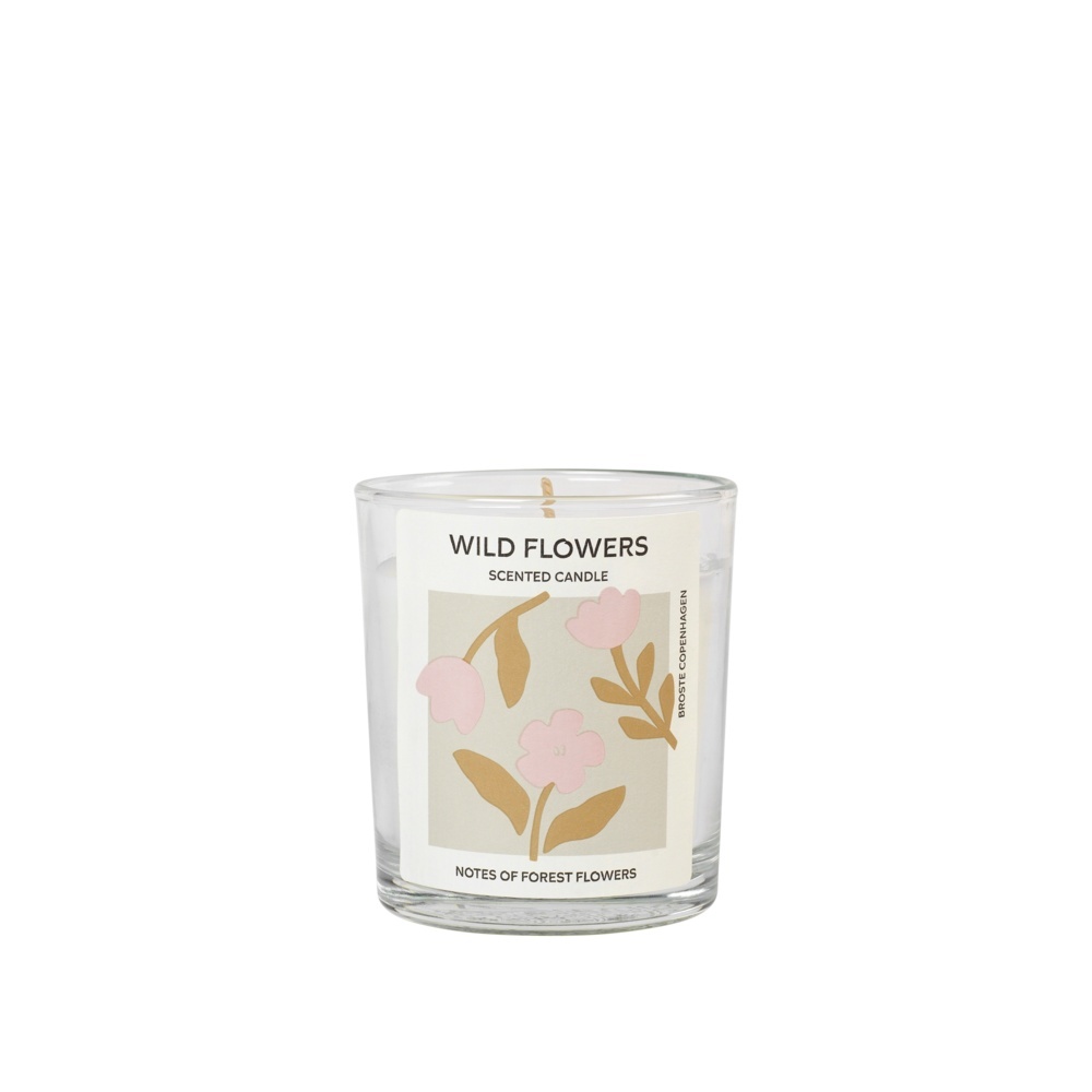 Broste copenhagen Wild Flowers Scented Candle main product photo