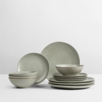 Broste copenhagen Nordic Marsh Dinner Set for Four