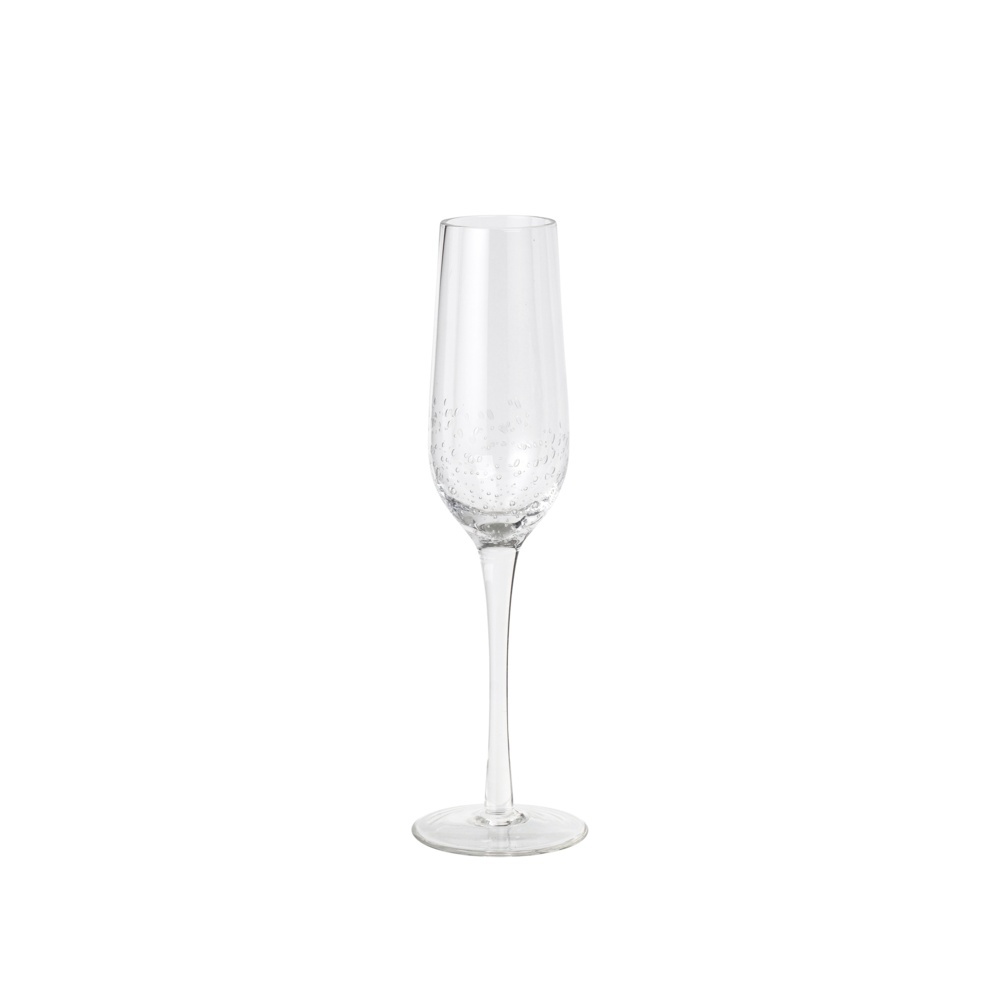 Broste copenhagen Bubble Champagne glass main product photo