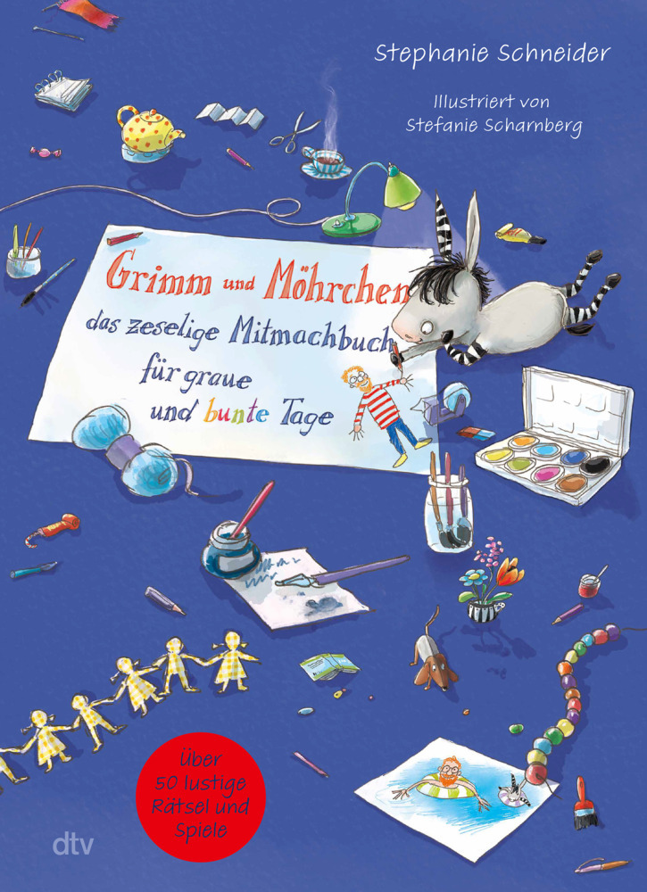 Grimm und Möhrchen - Das zeselige Mitmachbuch für graue und bunte Tage main product photo
