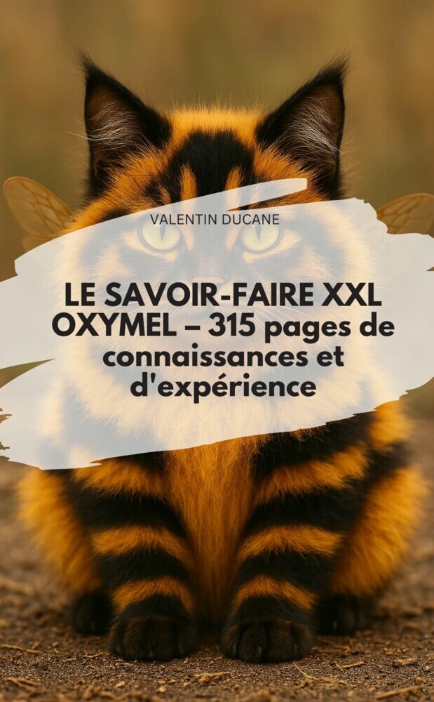 LE SAVOIR-FAIRE XXL OXYMEL - 315 pages de connaissances et d'expérience main product photo