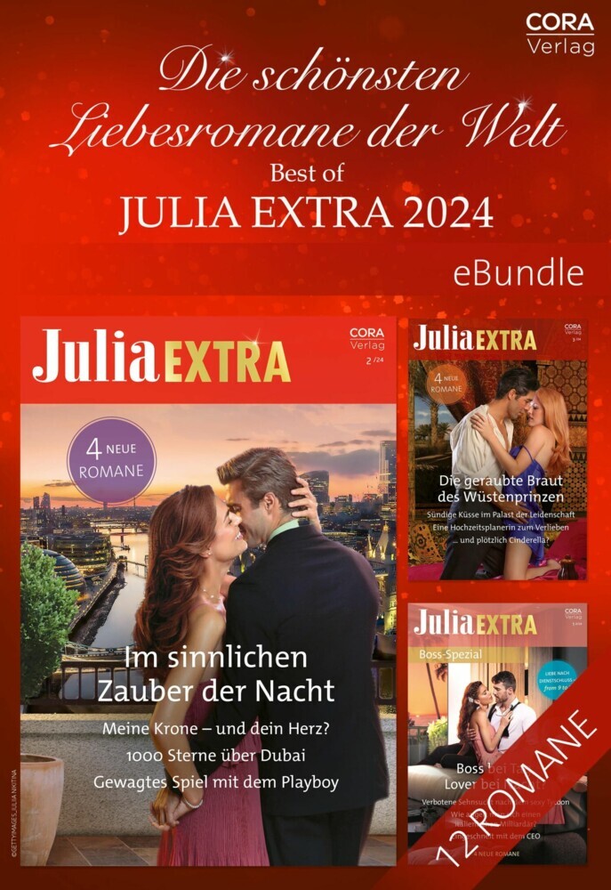 Die schönsten Liebesromane der Welt - Best of Julia Extra 2024 main product photo