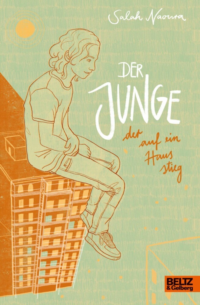 Der Junge, der auf ein Haus stieg main product photo