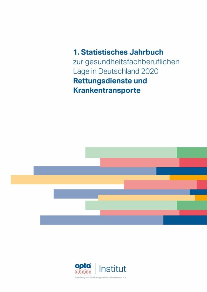 1. Statistisches Jahrbuch zur gesundheitsfachberuflichen Lage in Deutschland 2020 main product photo