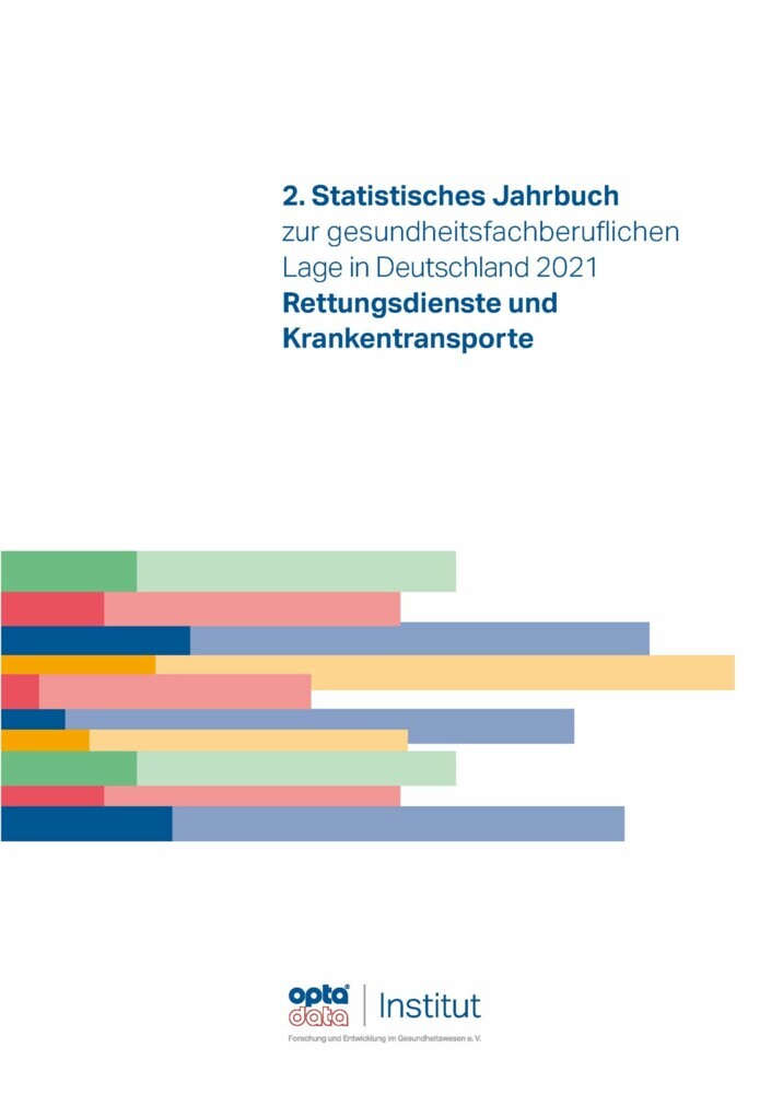 2. Statistisches Jahrbuch zur gesundheitsfachberuflichen Lage in Deutschland 2021 main product photo