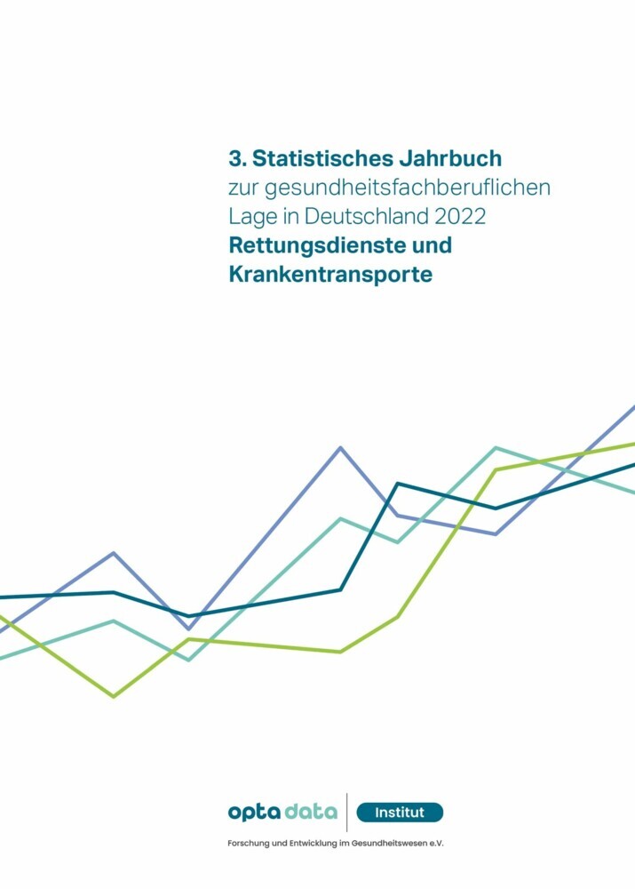3. Statistisches Jahrbuch zur gesundheitsfachberuflichen Lage in Deutschland 2022 main product photo