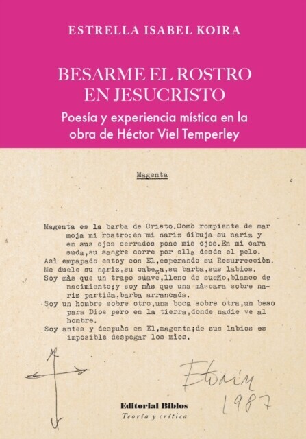 Besarme el rostro en Jesucristo main product photo