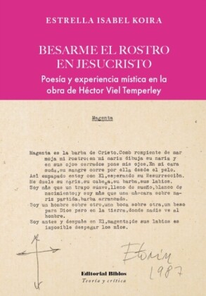 Besarme el rostro en Jesucristo