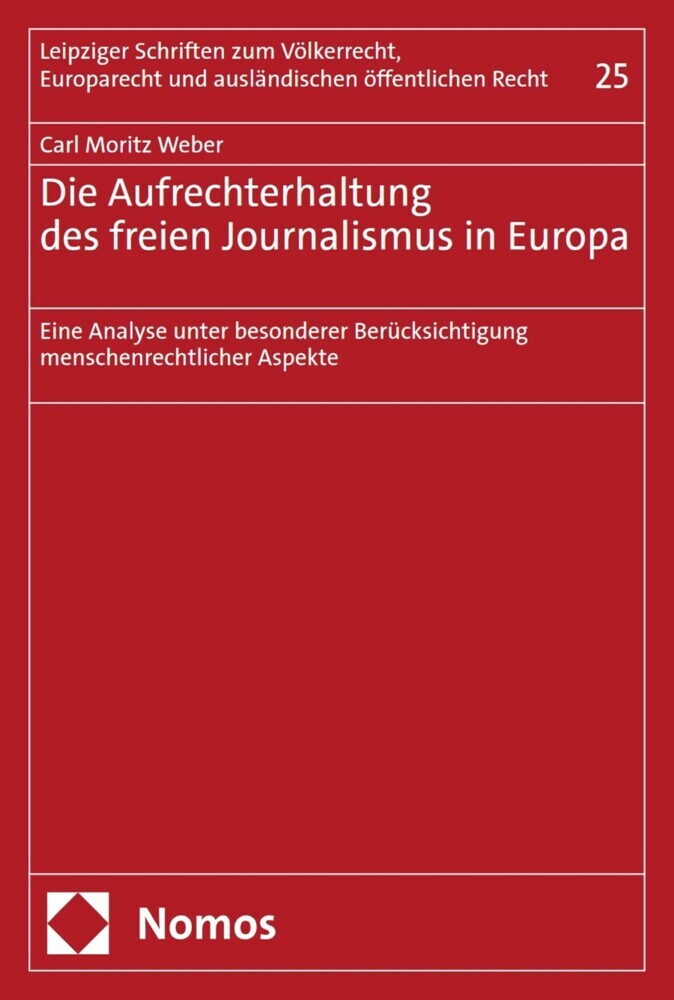 Die Aufrechterhaltung des freien Journalismus in Europa main product photo