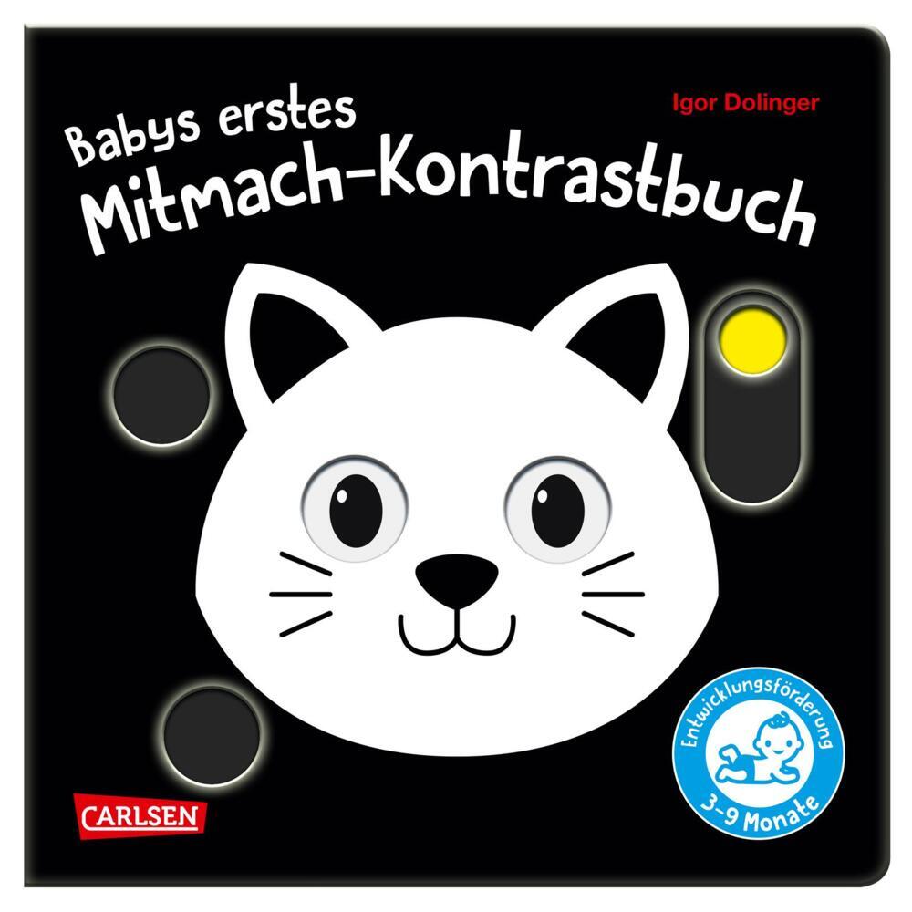 Babys erstes Mitmach-Kontrastbuch main product photo