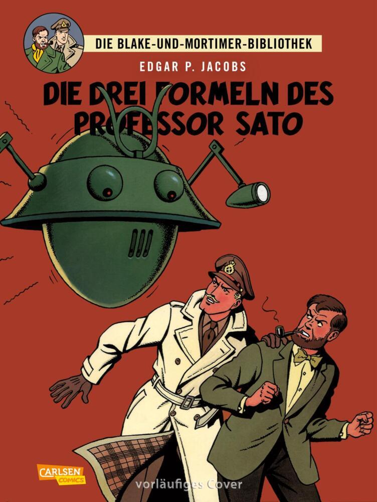 Blake und Mortimer Bibliothek 8: Die drei Formeln des Professor Sato main product photo