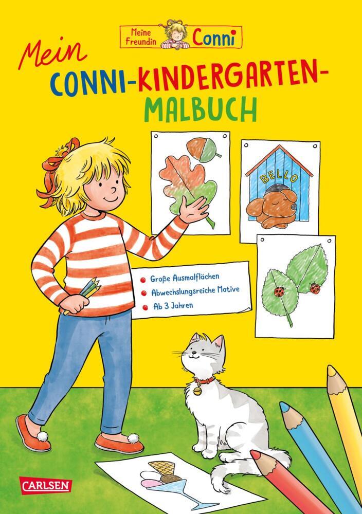 Conni Gelbe Reihe (Beschäftigungsbuch): Mein Conni-Kindergarten-Malbuch main product photo