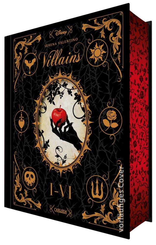 Disney Villains: Villains Band I-VI: Luxusausgabe mit Farbschnitt im düsteren Dark-Fantasy-Setting main product photo