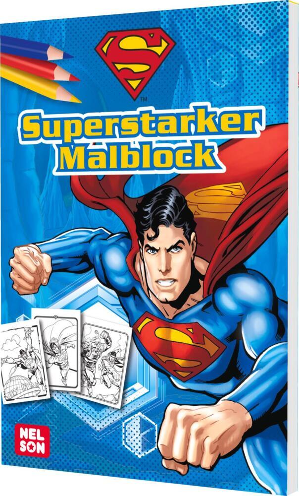 DC Superman: Superstarker Malblock main product photo