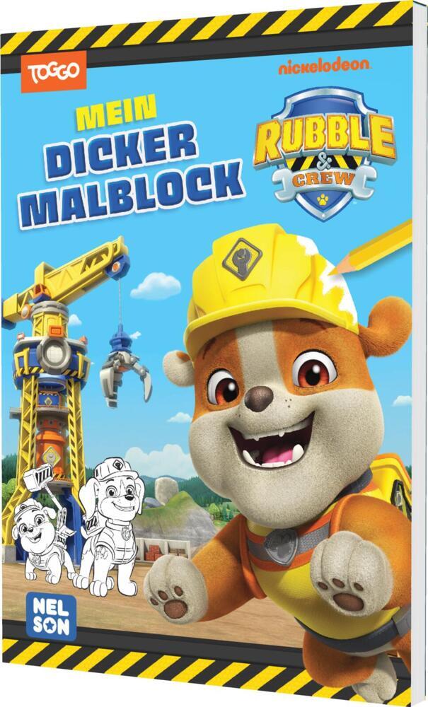 Rubble & Crew: Mein dicker Malblock main product photo