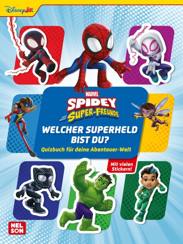 MARVEL Spidey und seine Super-Freunde: Welcher Superheld bist du? Quizbuch für deine Abenteuer-Welt main product photo