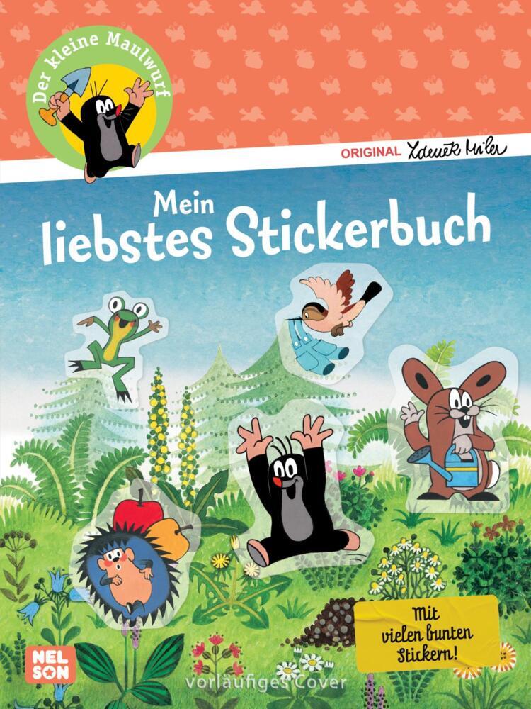 Der kleine Maulwurf: Mein liebstes Stickerbuch main product photo