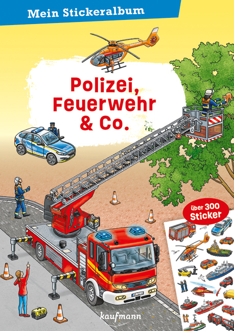 Mein Stickeralbum - Polizei, Feuerwehr & Co. main product photo