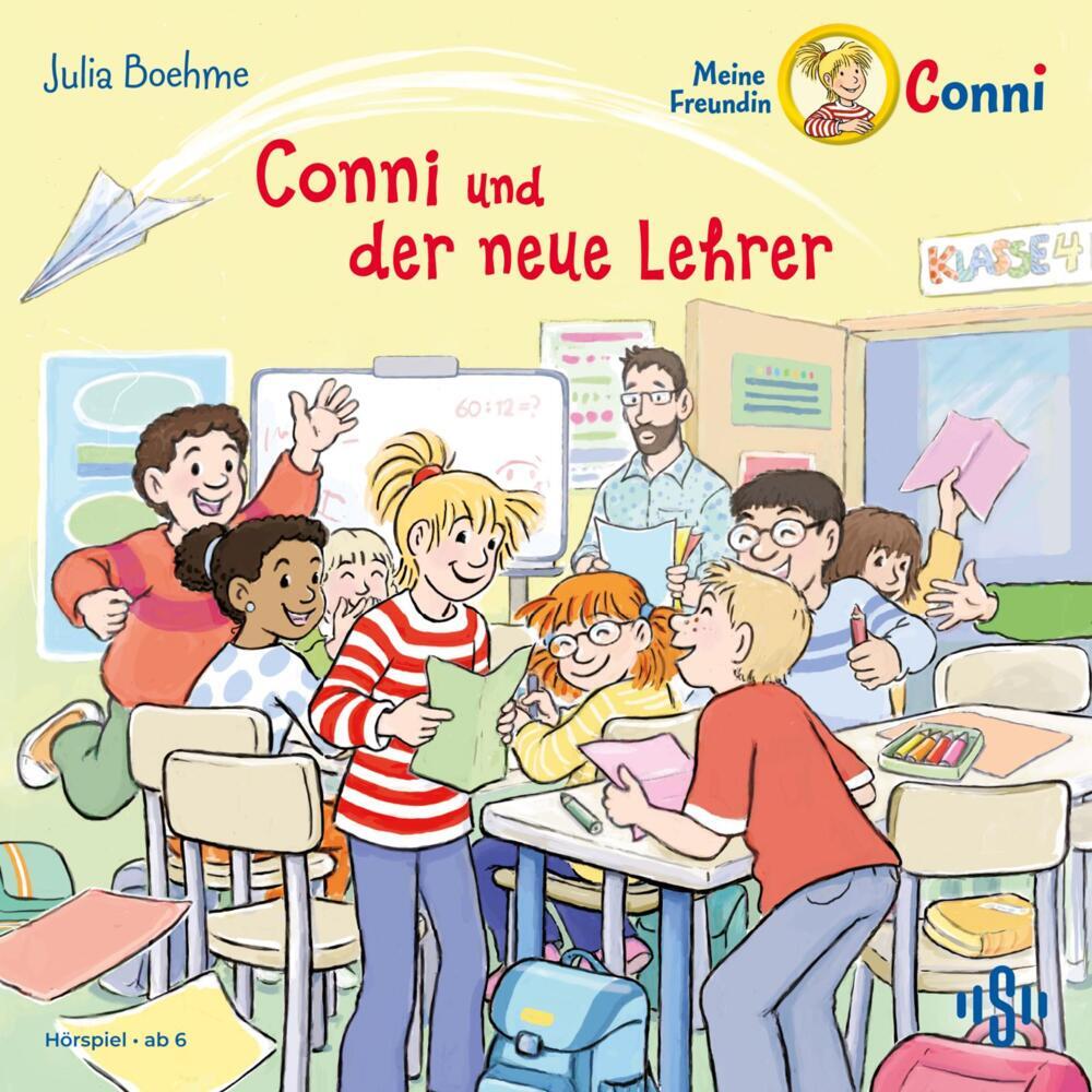 Conni und der neue Lehrer, 1 Audio-CD main product photo