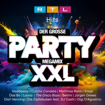 RTL Hits-Der Grosse Party Megamix XXL, 2 Audio-CD