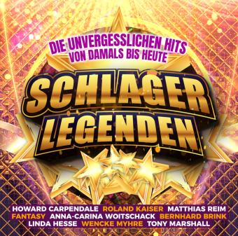 Schlager Legenden-Die unvergesslichen Hits des Jahres, 2 Audio-CD