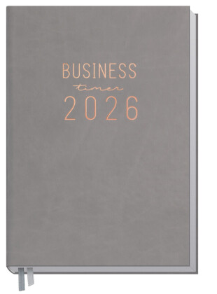 Business-Timer 25/26 18 Monate KL [Grau-Rosé]
