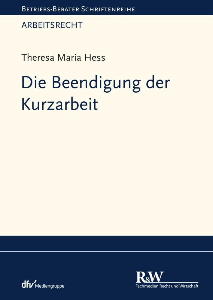 Die Beendigung der Kurzarbeit main product photo
