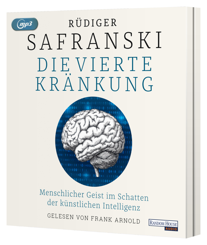 Die Vierte Kränkung. Der Mensch im Schatten der Künstlichen Intelligenz, 1 Audio-CD, 1 MP3 main product photo