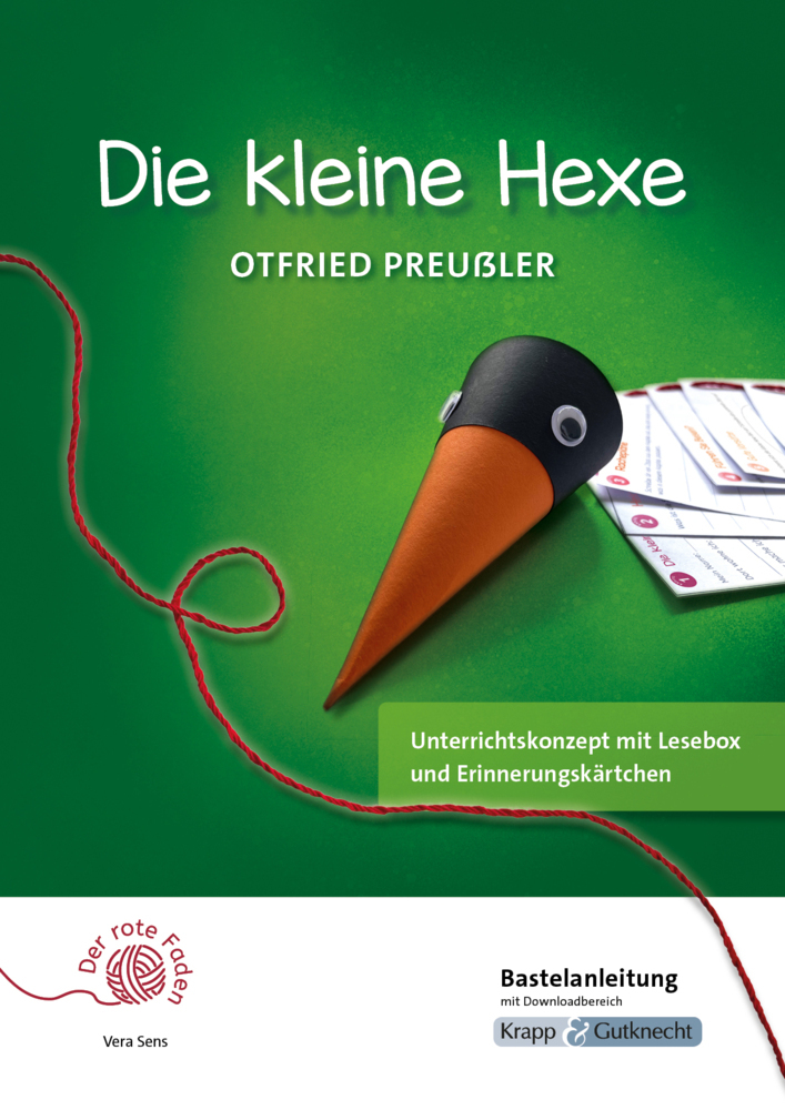 Der rote Faden: Die kleine Hexe - Otfried Preußler - Bastelanleitung main product photo