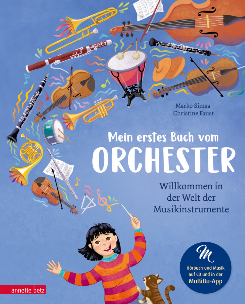 Mein erstes Buch vom Orchester (Das musikalische Bilderbuch mit CD und zum Streamen) main product photo