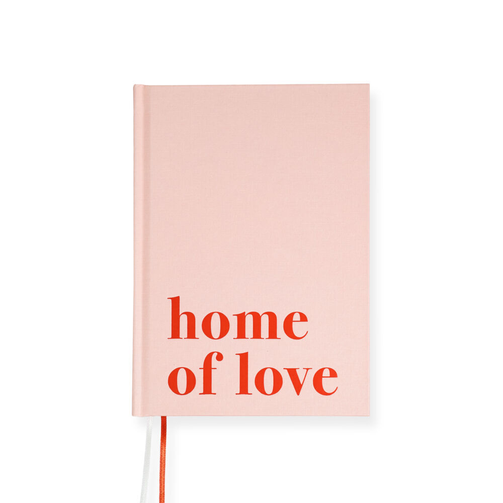 "home of love" Journal | Mit wunderschönem Farbschnitt main product photo