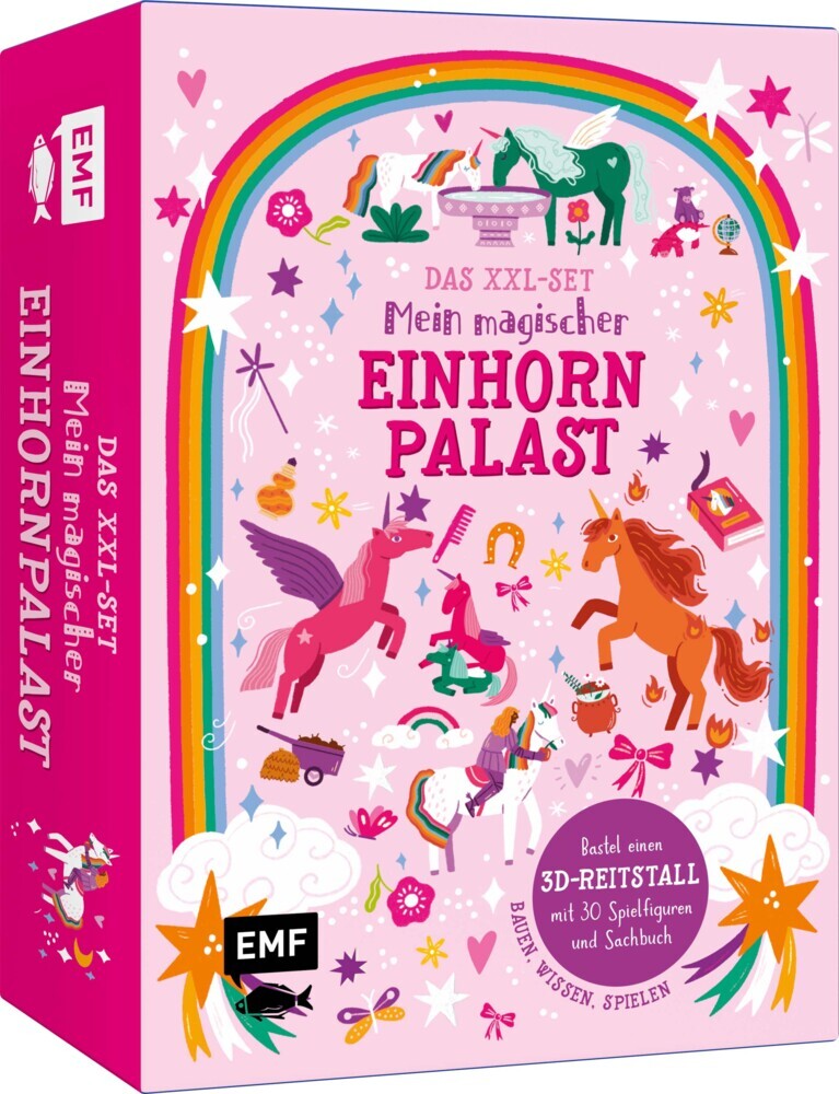 Das XXL-Set - Bauen, Wissen, Spielen: Mein magischer Einhornpalast main product photo