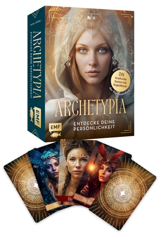 Kartenset: Archetypia - Entdecke deine Persönlichkeit mit den Methoden der Psychoanalyse main product photo