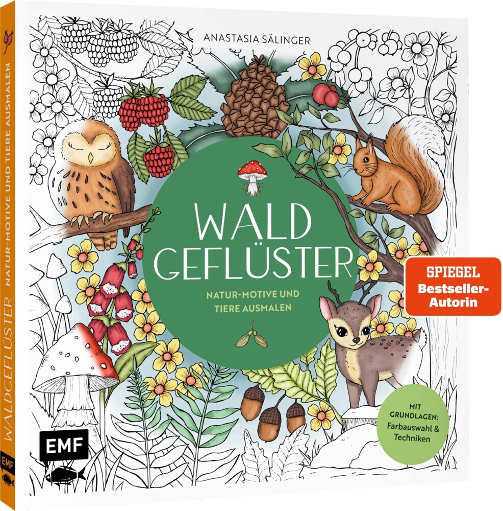 Waldgeflüster - Natur-Motive und Tiere ausmalen main product photo