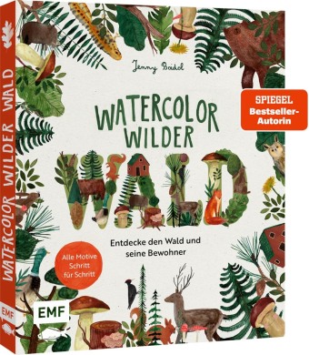 Watercolor - Wilder Wald