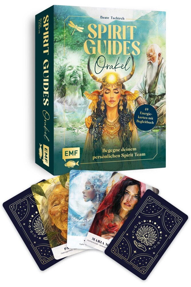 Orakel-Kartenset: Spirit Guides | 49 Energiekarten mit Begleitbuch main product photo