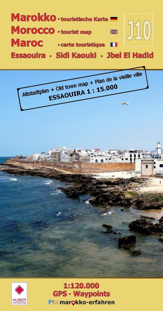 J10: Essaouira - Sidi Kaouki - Jbel El Hadid + Altstadtplan Essaouira main product photo