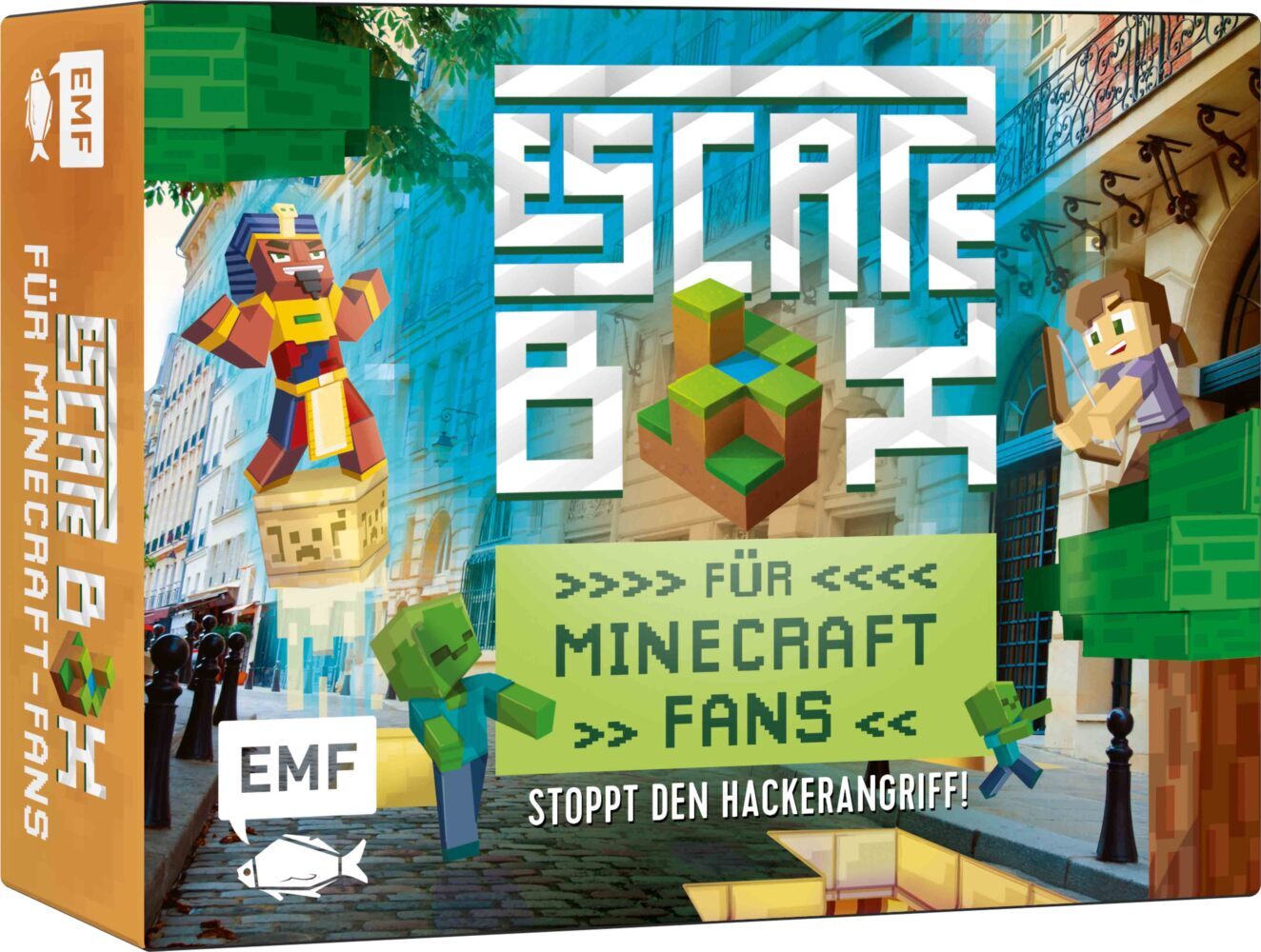 Die Escape-Box für Minecraft-Fans: Stoppt den Hackerangriff! main product photo