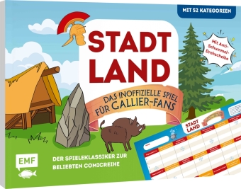 Stadt, Land, das inoffizielle Spiel für Gallier-Fans - Der Spieleklassiker zur beliebten Comicreihe