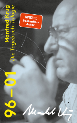 Manfred Krug. Die Tagebuch-Trilogie