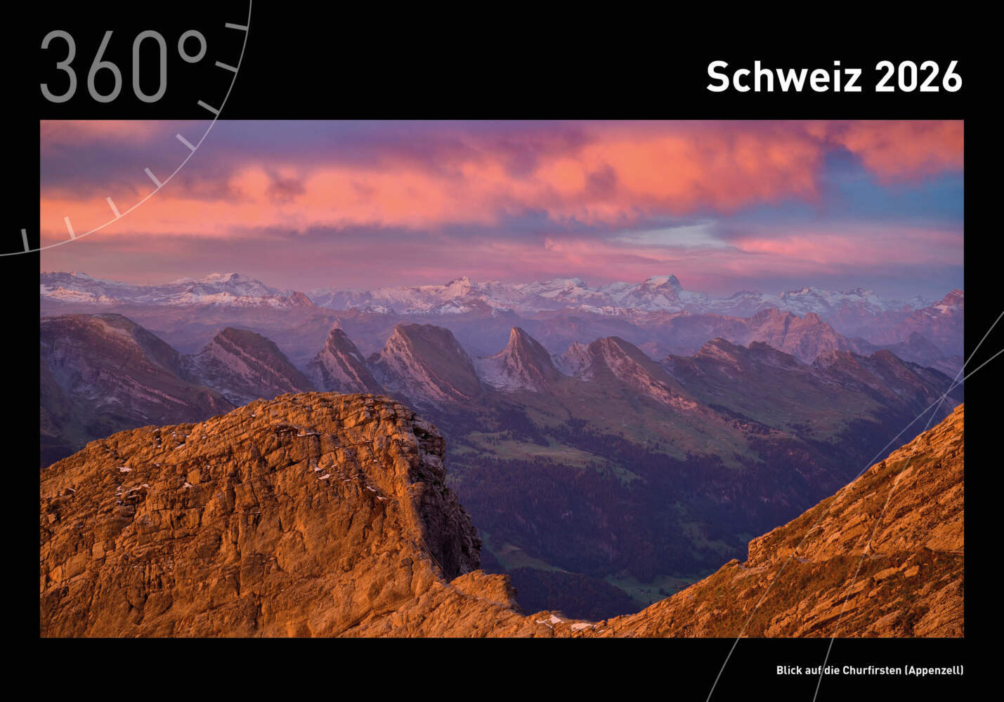 Schweiz Premiumkalender 2026 main product photo